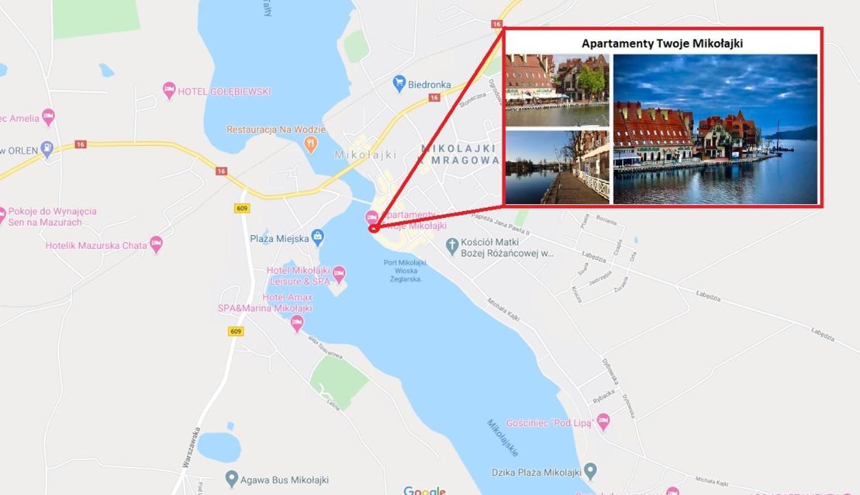Apartamenty Twoje Mikolajki Dış mekan fotoğraf